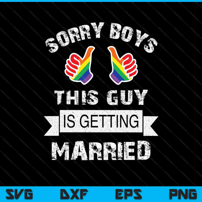Bachelor party lgbt gay pride groom bride SVG cut file