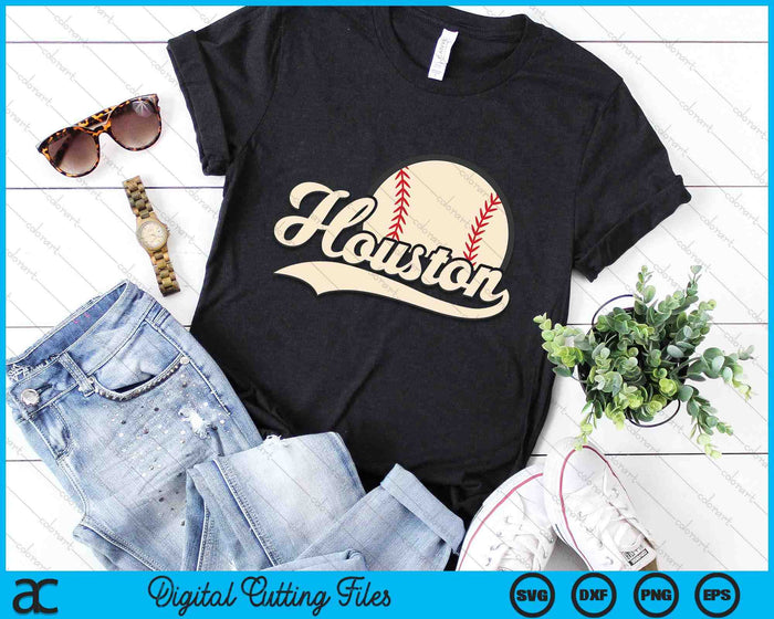 Baseball American Lover Houston Baseball SVG PNG Digital Cutting Files