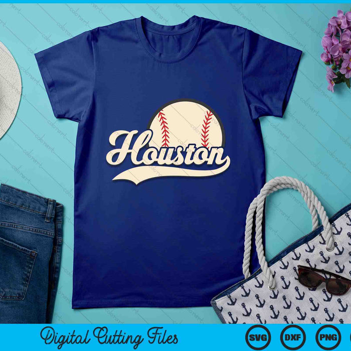 Baseball American Lover Houston Baseball SVG PNG Digital Cutting Files