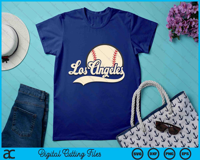 Baseball American Lover Los Angeles  Baseball SVG PNG Digital Cutting Files