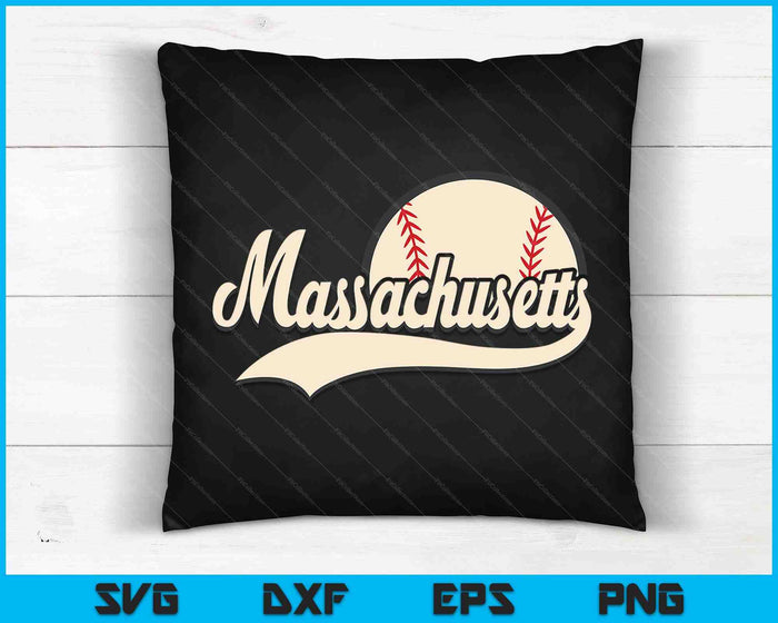 Baseball American Lover Massachusetts Baseball SVG PNG Digital Cutting Files