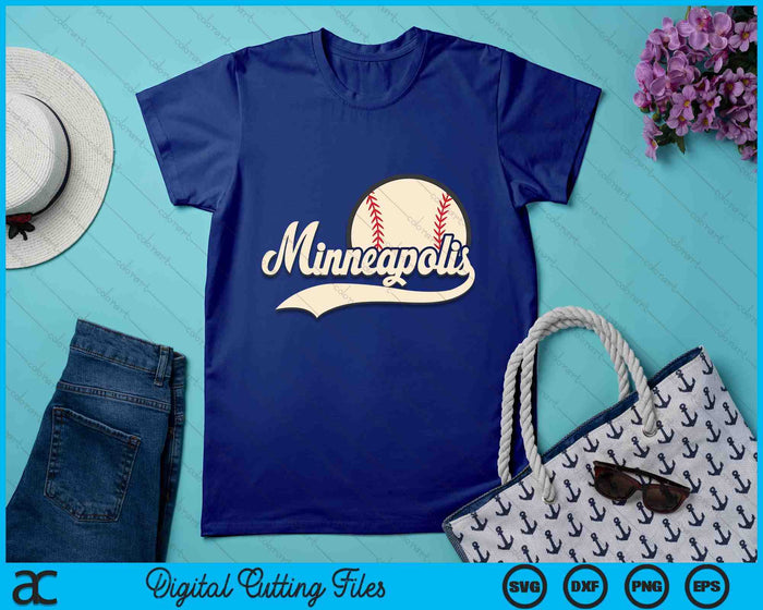 Baseball American Lover Minneapolis  Baseball SVG PNG Digital Cutting Files