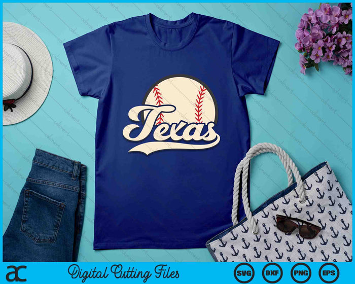 Baseball American Lover Texas Baseball SVG PNG Digital Cutting Files