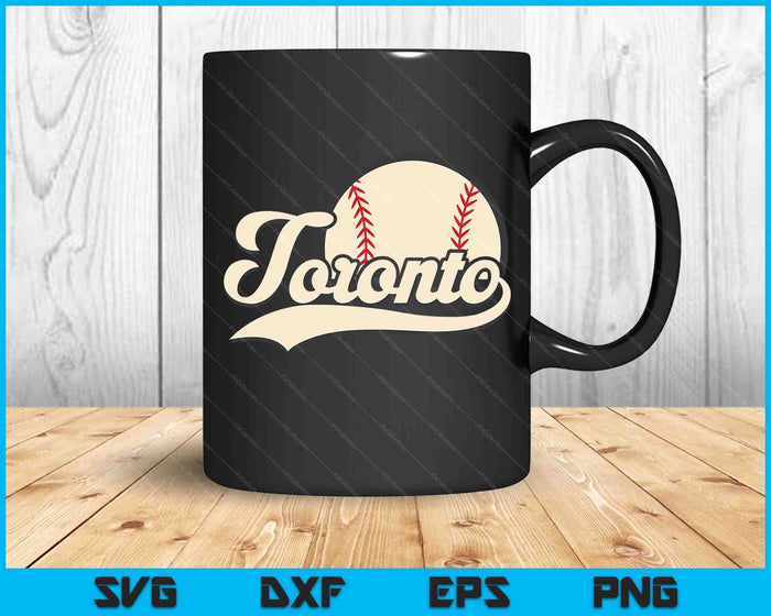 Baseball American Lover Toronto Baseball SVG PNG Digital Cutting Files