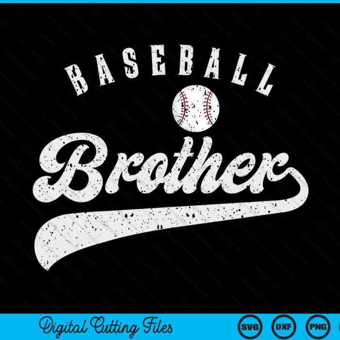 Baseball brother SVG cut file