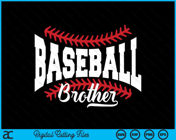 Baseball Brother SVG PNG Cutting Printable Files