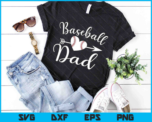 Baseball Dad SVG PNG Digital Cutting Files