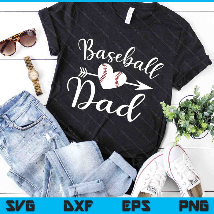 Baseball Dad SVG PNG Digital Cutting Files