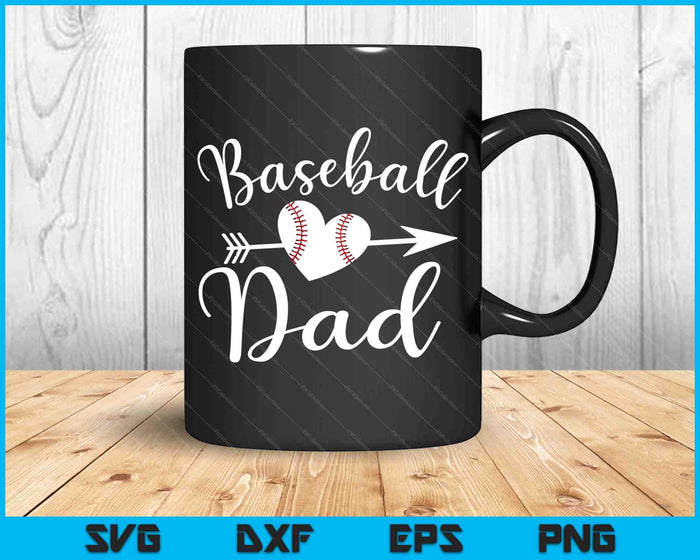 Baseball Dad SVG PNG Digital Cutting Files