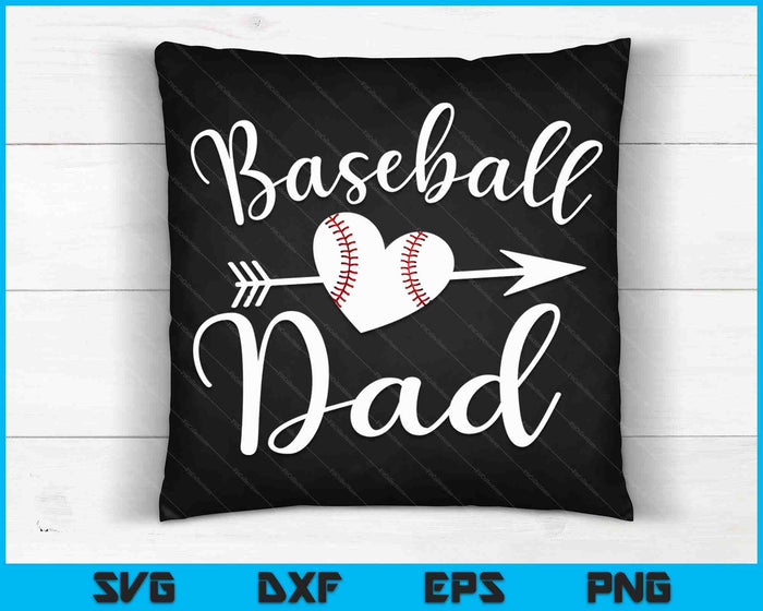 Baseball Dad SVG PNG Digital Cutting Files