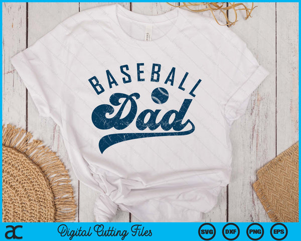 Baseball Dad Gifts Daddy Father's Day SVG PNG Digital Printable Files