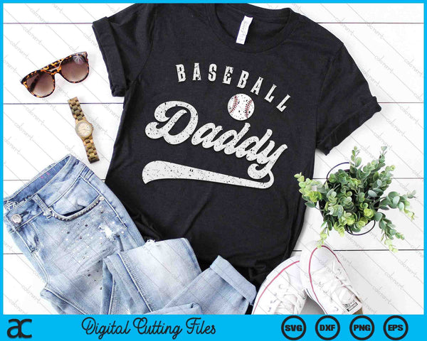 Baseball Daddy SVG PNG Digital Printable Files