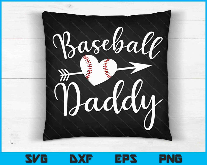 Baseball Daddy SVG PNG Digital Cutting Files