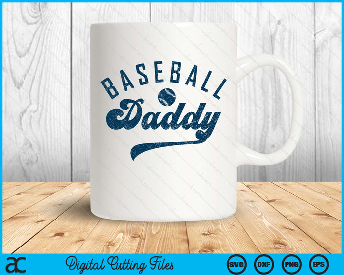Baseball Daddy Gifts Daddy Father's Day SVG PNG Digital Printable Files