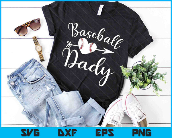 Baseball Dady SVG PNG Digital Cutting Files