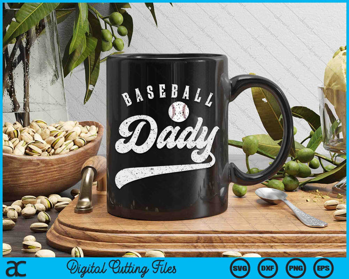 Baseball Dady SVG PNG Digital Printable Files