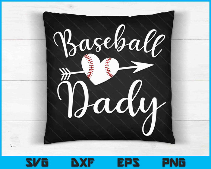 Baseball Dady SVG PNG Digital Cutting Files