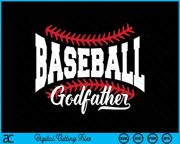 Baseball Godfather SVG PNG Cutting Printable Files