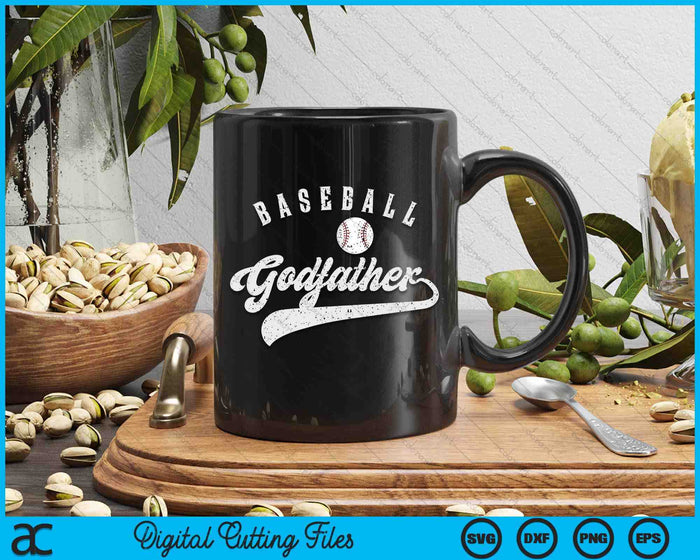 Baseball Godfather SVG PNG Digital Printable Files