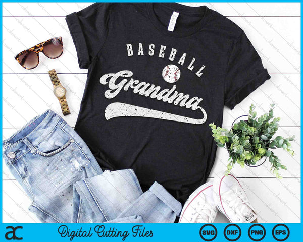Baseball Grandma SVG PNG Digital Printable Files