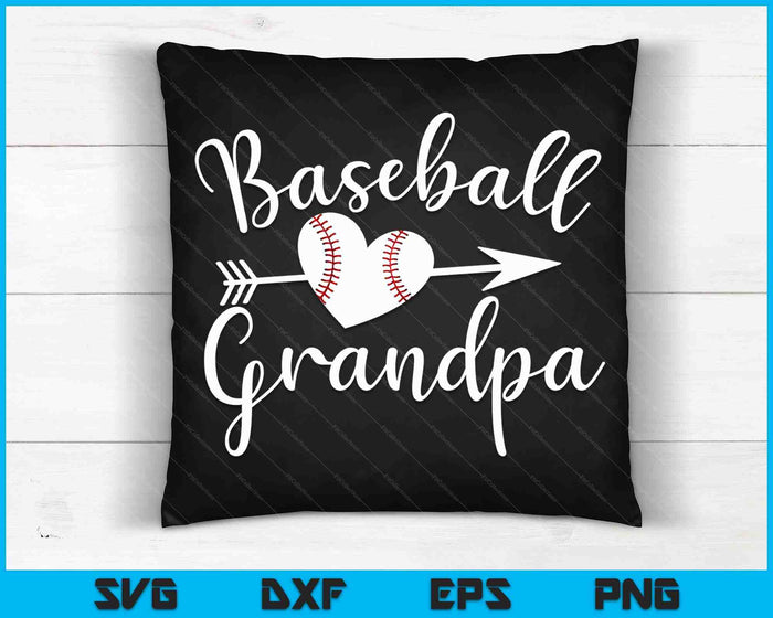 Baseball Grandpa SVG PNG Digital Cutting Files