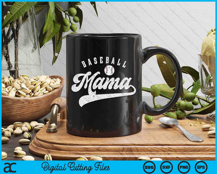 Baseball Mama SVG PNG Digital Printable Files