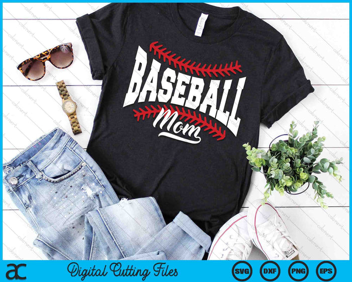 Baseball Mom SVG PNG Cutting Printable Files