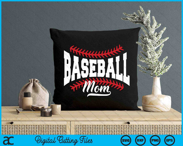 Baseball Mom SVG PNG Cutting Printable Files