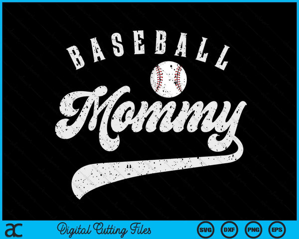 Baseball Mommy SVG PNG Digital Printable Files
