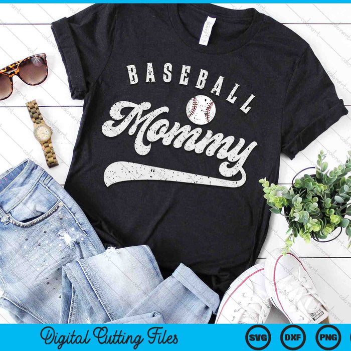Baseball Mommy SVG PNG Digital Printable Files