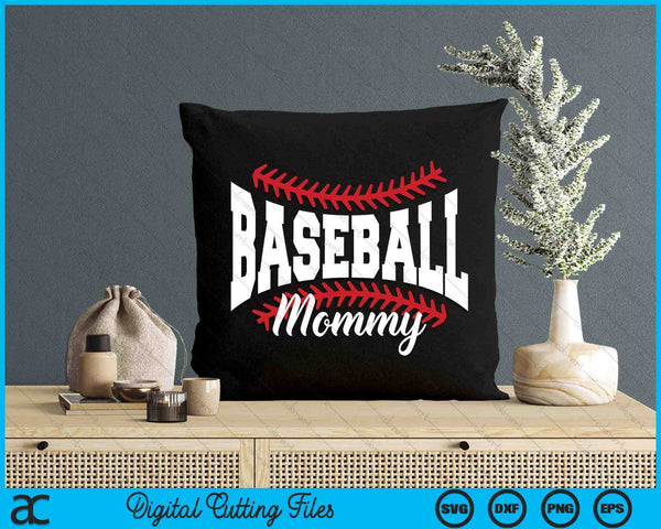 Baseball Mommy SVG PNG Cutting Printable Files