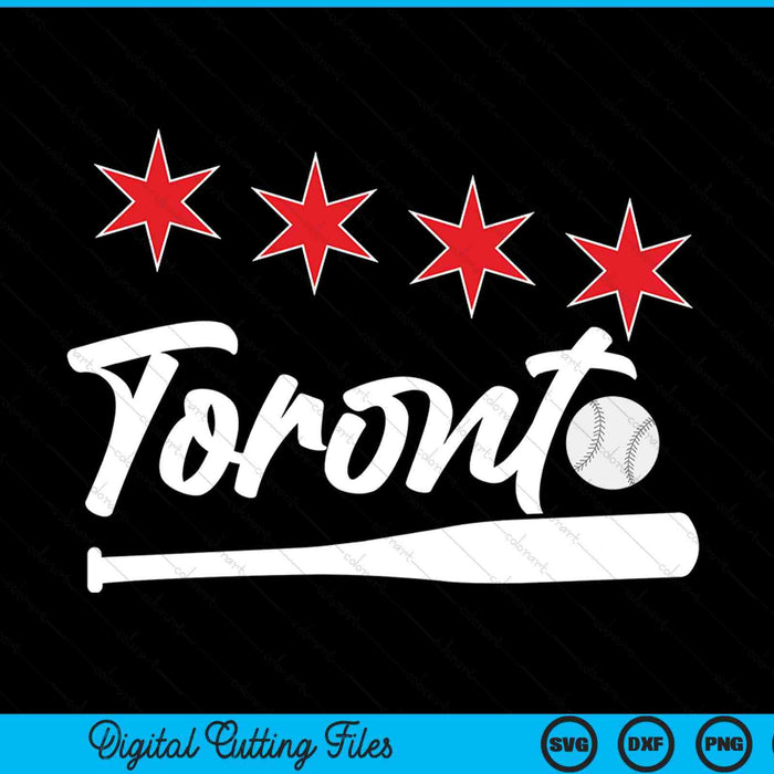 Honkbal Toronto Lover Cute Toronto honkbalknuppel Amerikaanse SVG PNG digitale snijbestanden 