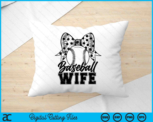 Baseball Wife Game Day Mother's Day SVG PNG Digital Printable Files