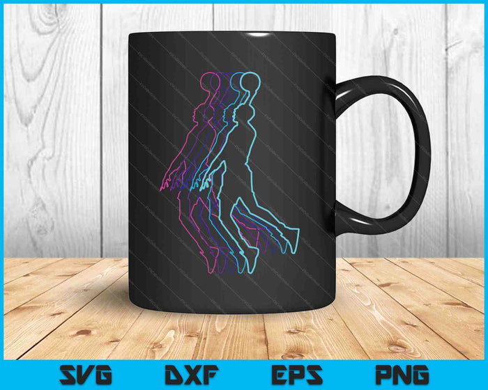 Basketball For Men Kids Youth Player Slam Dunk Teens SVG PNG Digital Printable Files