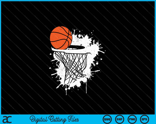 Regalo de baloncesto para entrenador jugador niños niñas hombres SVG PNG archivos de corte digital