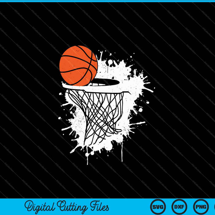 Regalo de baloncesto para entrenador jugador niños niñas hombres SVG PNG archivos de corte digital