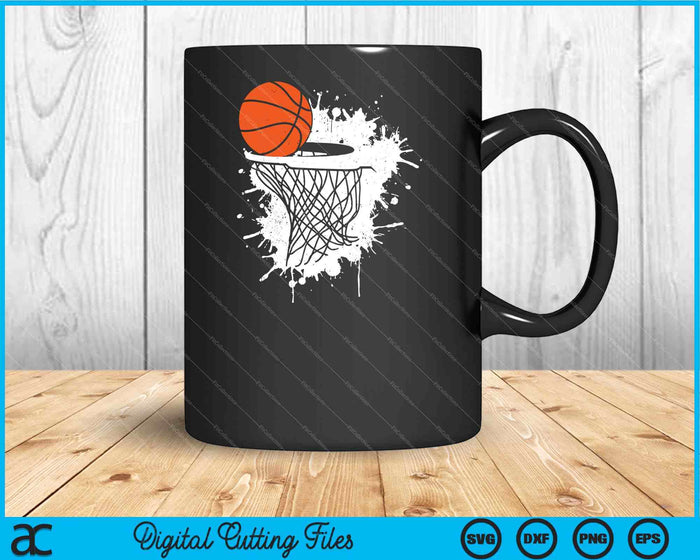 Basketbal cadeau voor coach speler jongens meisjes mannen SVG PNG digitale snijbestanden