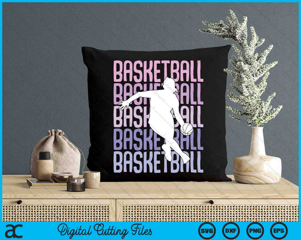 Basketball Girls Women Kids Youth Girl SVG PNG Digital Printable Files