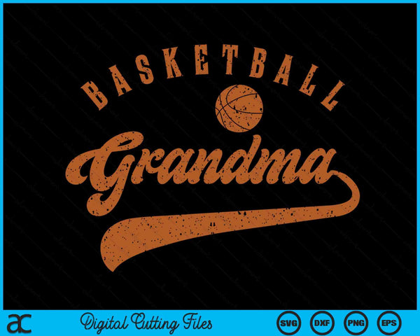 Basketball Grandma SVG PNG Digital Cutting Files