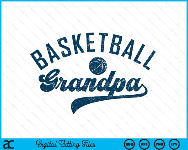 Basketball grandpa SVG cut file