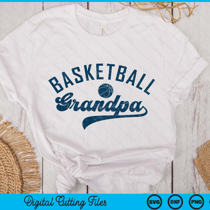 Basketball Grandpa SVG PNG Digital Printable Files