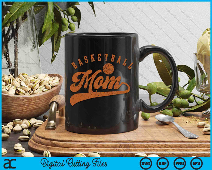 Basketball Mom SVG PNG Digital Cutting Files