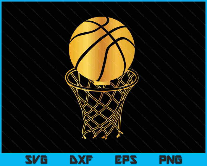 Basketball Player Trophy Game Coach Sports Lover SVG PNG Cutting Printable Files