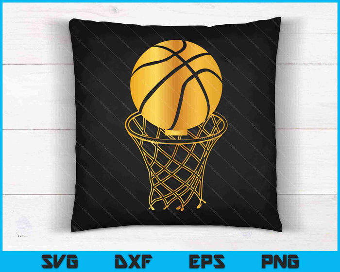 Basketball Player Trophy Game Coach Sports Lover SVG PNG Cutting Printable Files
