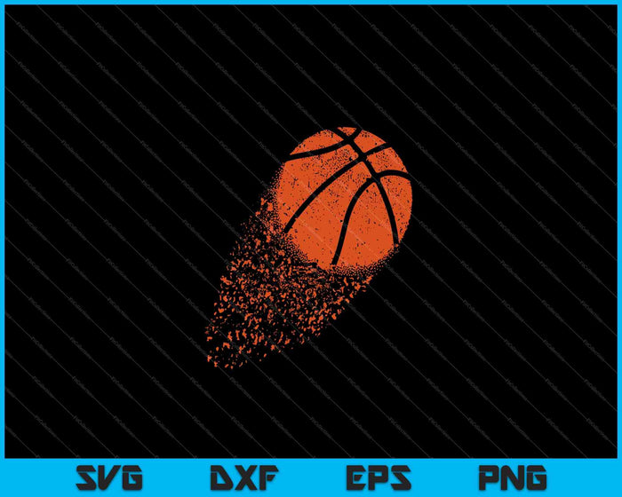 Jugador de baloncesto Bball Entrenador Fan Baller Deportes SVG PNG Cortar archivos imprimibles