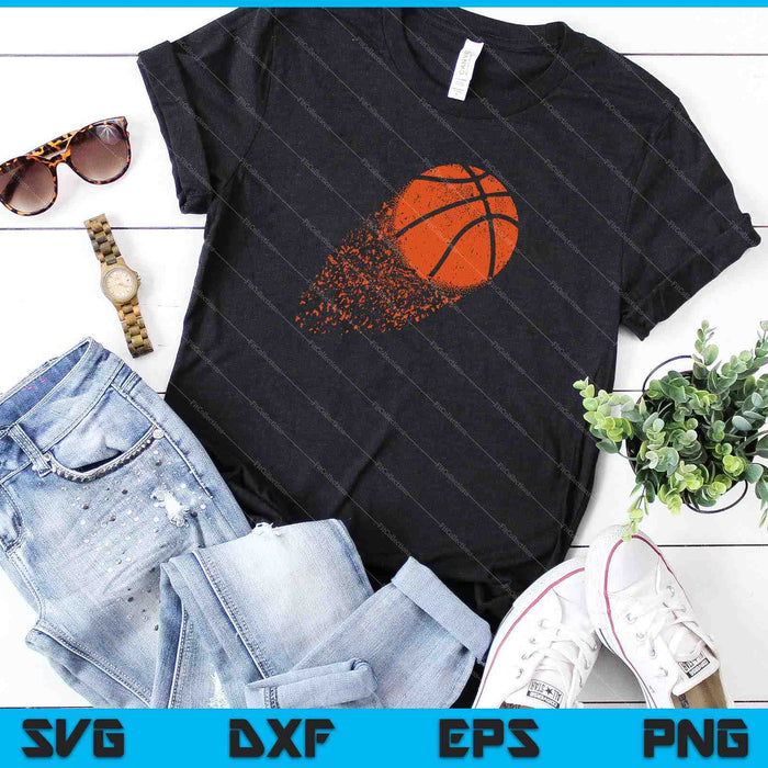 Jugador de baloncesto Bball Entrenador Fan Baller Deportes SVG PNG Cortar archivos imprimibles