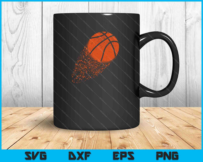 Jugador de baloncesto Bball Entrenador Fan Baller Deportes SVG PNG Cortar archivos imprimibles