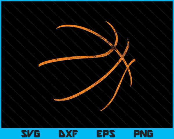 Basketball silhouette bball player coach sports baller SVG cut file