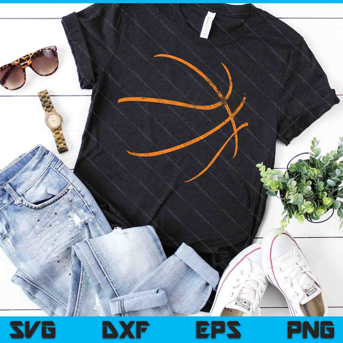 Basketbal silhouet Bball speler Coach sport Baller SVG PNG snijden afdrukbare bestanden