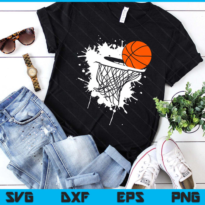 Basketball Tshirts For Men Slam Dunk Player SVG PNG Digital Printable Files